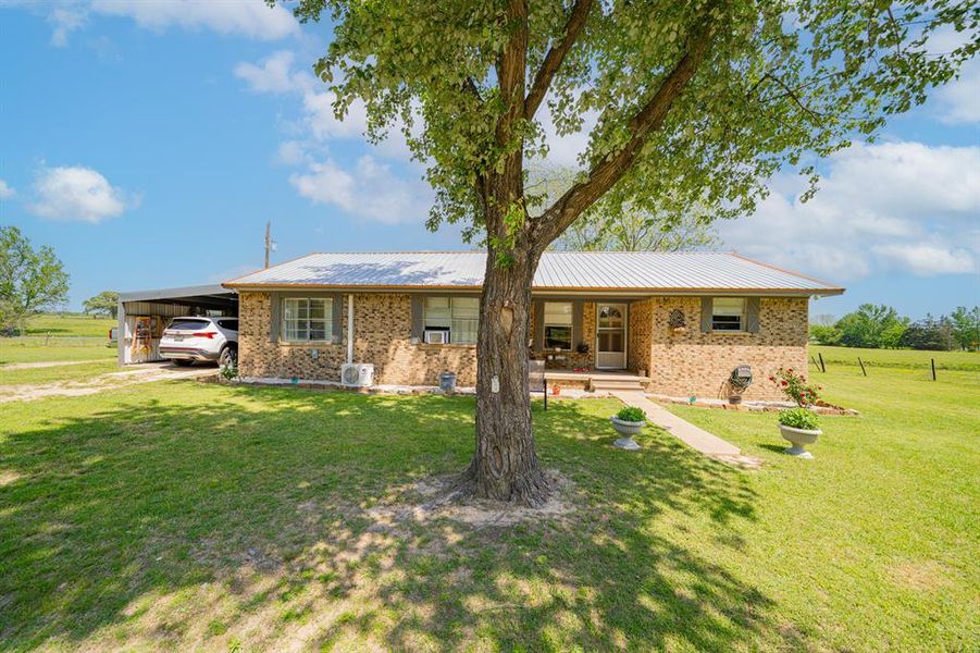 Front exterior of a new home in , Leesburg, TX, highlighting curb appeal (Image 24).