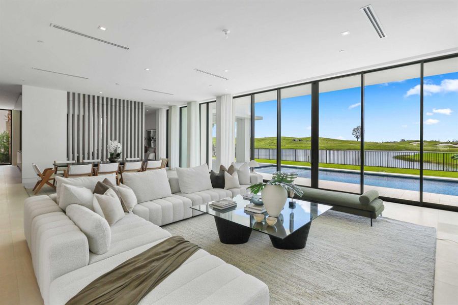Furnished interior view inside a new home in , Palm Beach Gardens (Image 14).