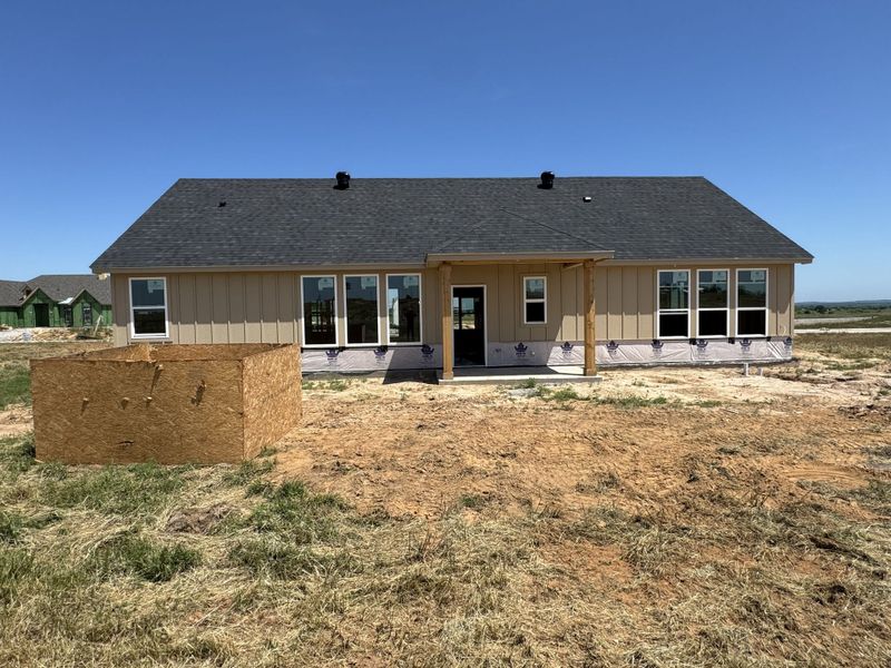 In-progress construction of a new home in Stagecoach Crossing, Bridgeport, TX (Image 5). In-progress construction of a new home in Stagecoach Crossing, Bridgeport, TX (Image 5).