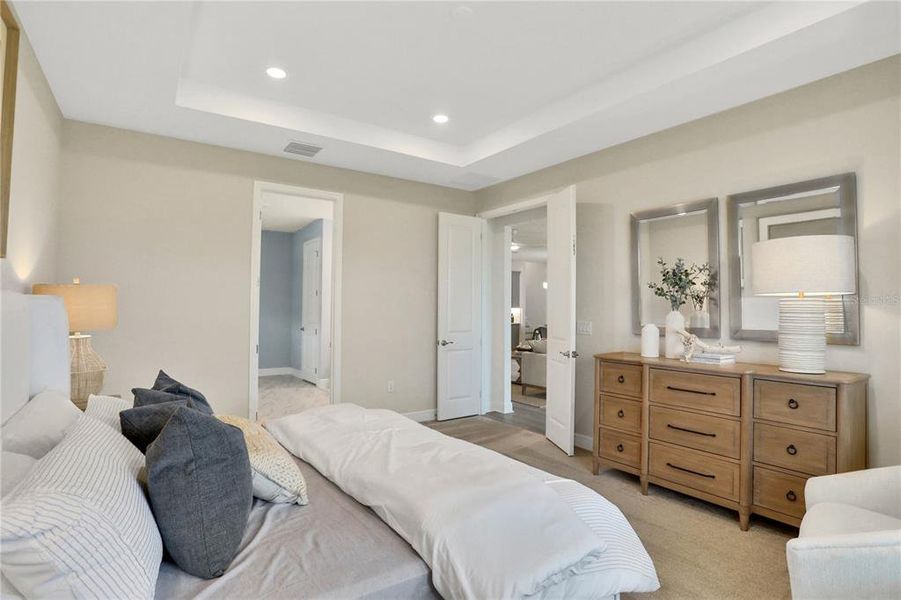 Furnished interior view inside a new home in Angeline, Land O' Lakes (Image 16).
