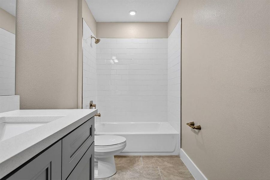 Furnished interior view inside a new home in Gray Hawk at Hole Two, Daytona Beach (Image 9).