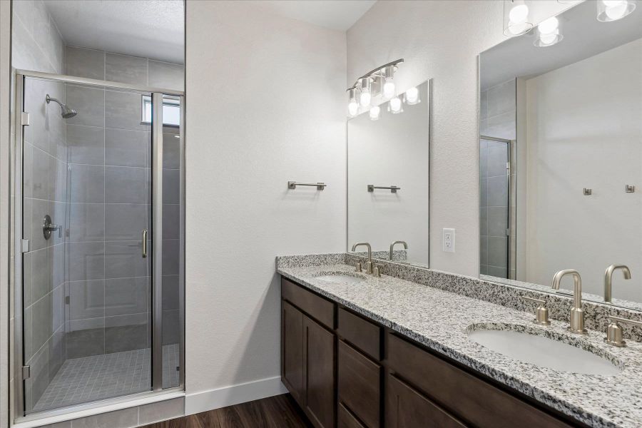 Furnished interior view inside a new home in Pony Park, Colorado Springs (Image 11).
