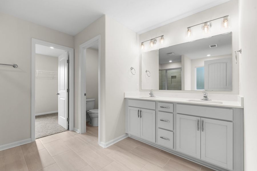 Furnished interior view inside a new home in Ramsey Landing, Rincon (Image 8).