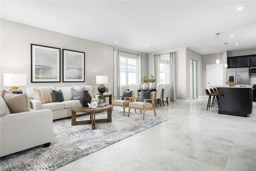 Furnished interior view inside a new home in Parkview Preserve, Apopka (Image 6).