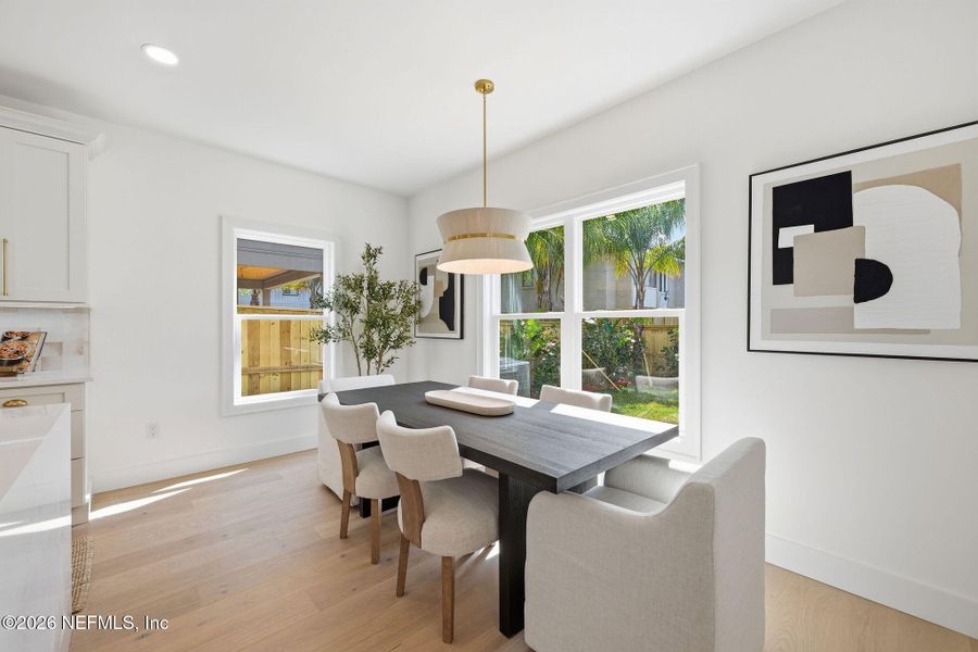 Furnished interior view inside a new home in , Jacksonville Beach (Image 7).