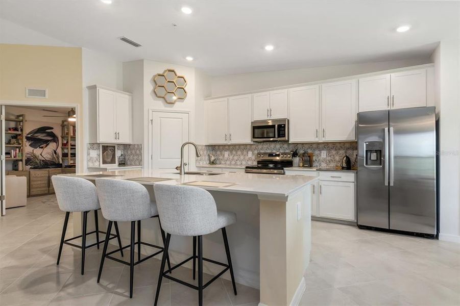 Furnished interior view inside a new home in , Punta Gorda (Image 15).