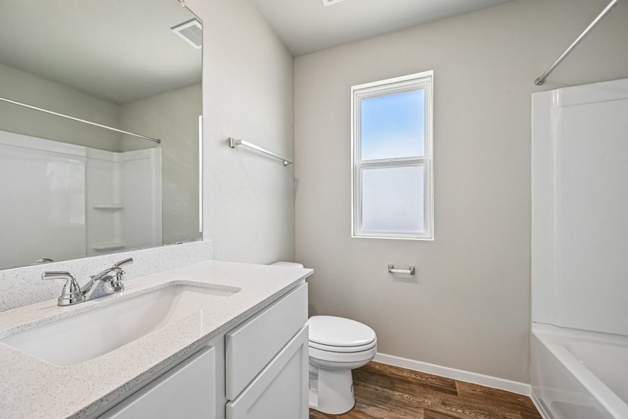 Furnished interior view inside a new home in Casetta Ranch, Kyle (Image 11).