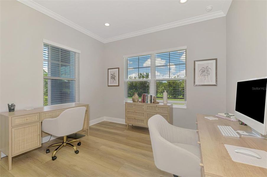 Furnished interior view inside a new home in , Sarasota (Image 34).