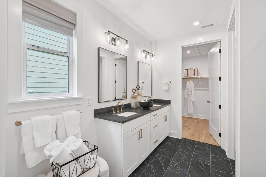 Representative furnished interior of a home built from the Cypress Cove by Tri Pointe Homes in The Pines Collection at Serenity, Fuquay Varina (Image 15).