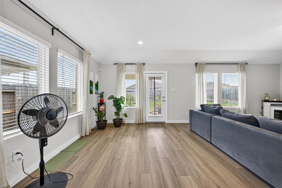 Furnished interior view inside a new home in Wall Street Village, Richmond (Image 32).
