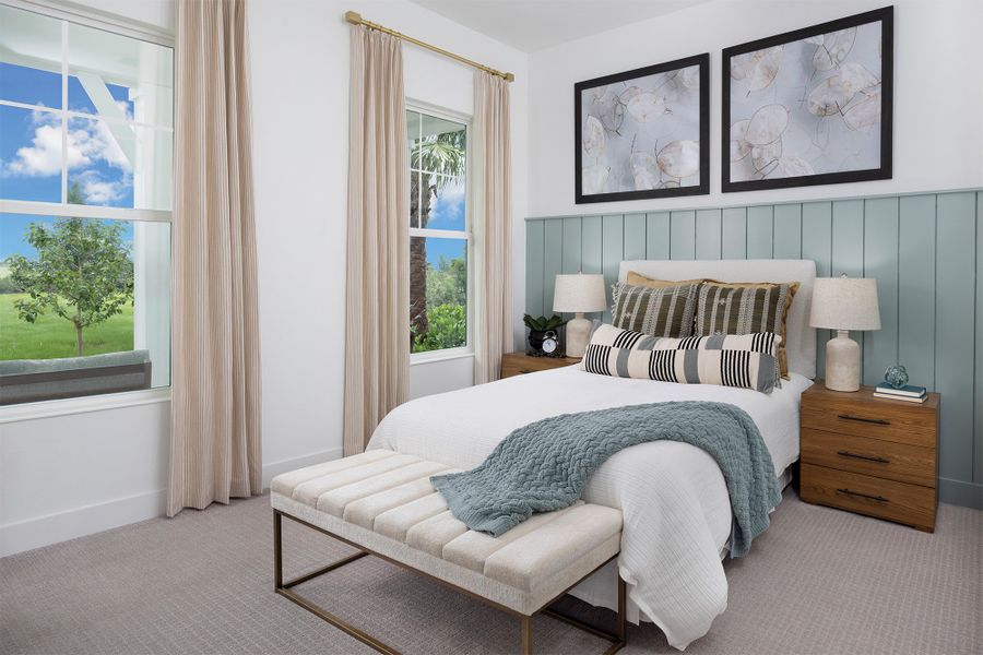 Representative furnished interior of a home built from the The Rubytail by David Weekley Homes in SeaFlower – Classic Homes, Bradenton (Image 5). Representative furnished interior of a home built from the The Rubytail by David Weekley Homes in SeaFlower – Classic Homes, Bradenton (Image 5).