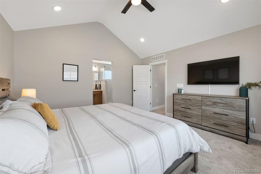 Furnished interior view inside a new home in , Denver (Image 8).