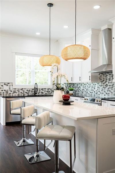 Furnished interior view inside a new home in , Stockbridge (Image 19).