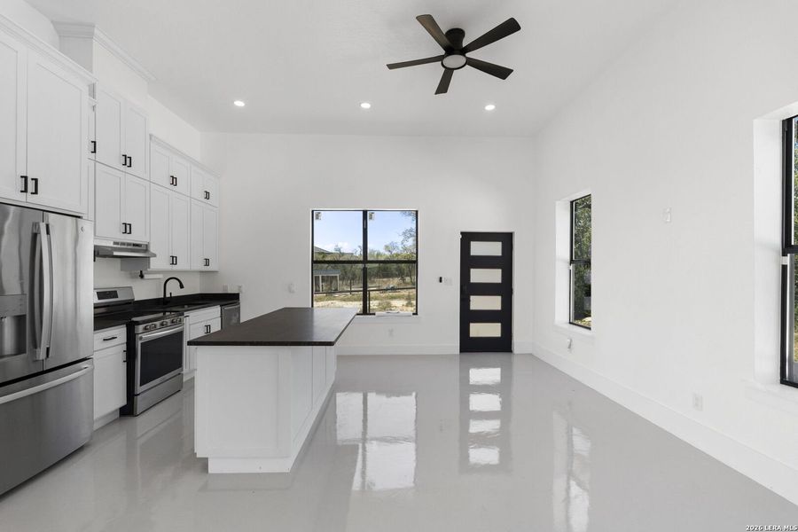 Furnished interior view inside a new home in , Bulverde (Image 6).