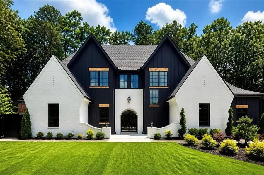 Front exterior of a new home in , Atlanta, GA, highlighting curb appeal (Image 2).