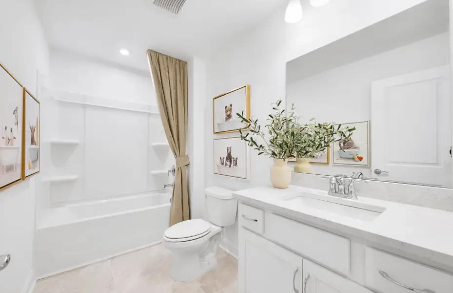Furnished interior view inside a new home in Haverhill Estates, Bethlehem (Image 7).