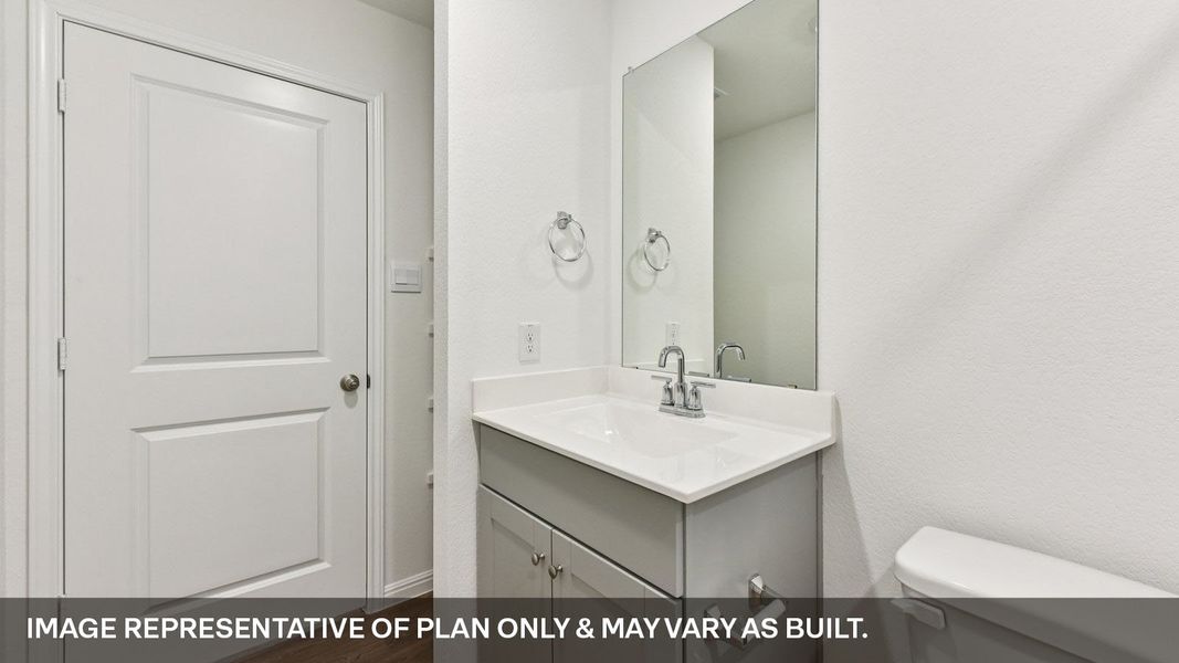 Representative furnished interior of a home built from the The Glendale by D.R. Horton in Southgrove, Kyle (Image 11).