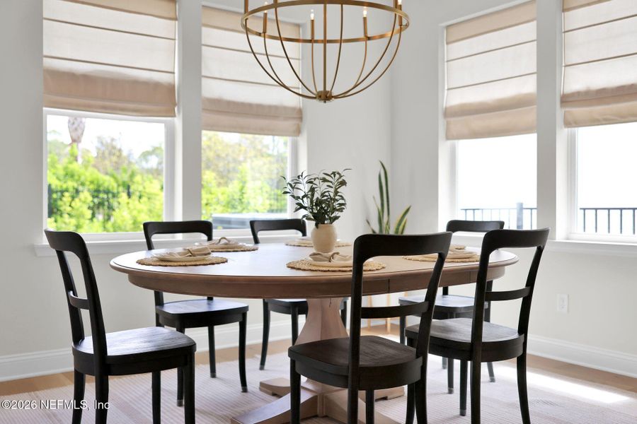 Furnished interior view inside a new home in , Ponte Vedra (Image 42).