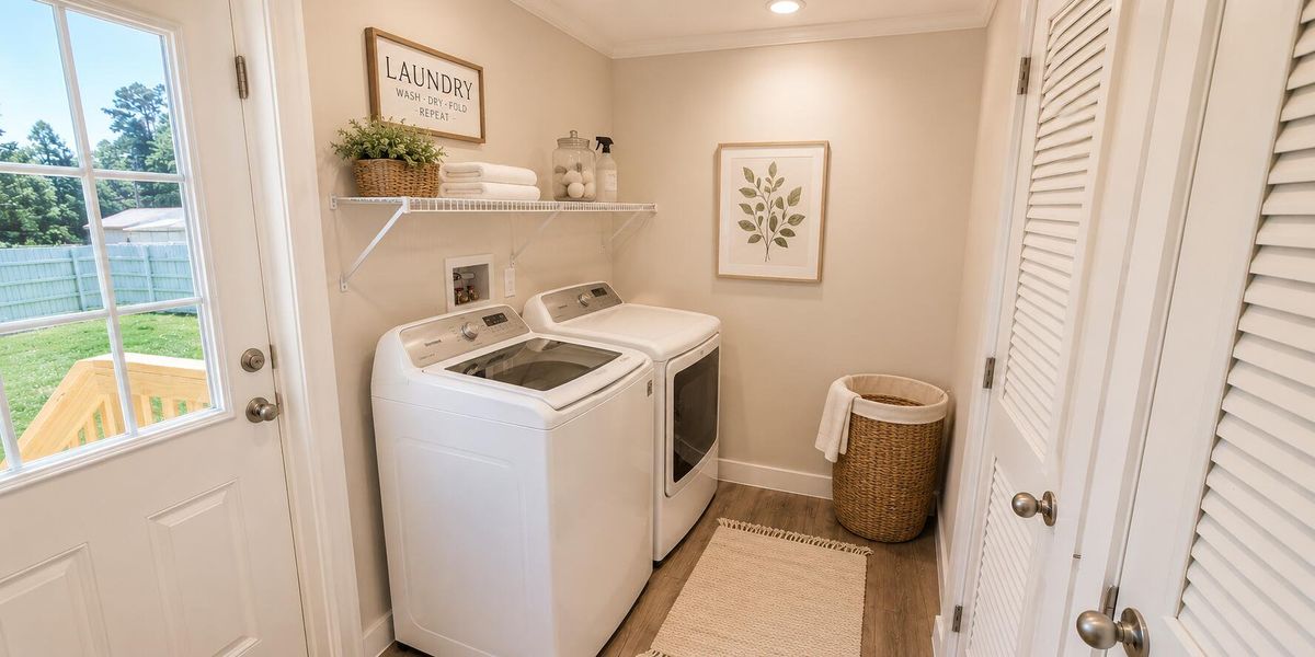 Furnished interior view inside a new home in , Manning (Image 8).