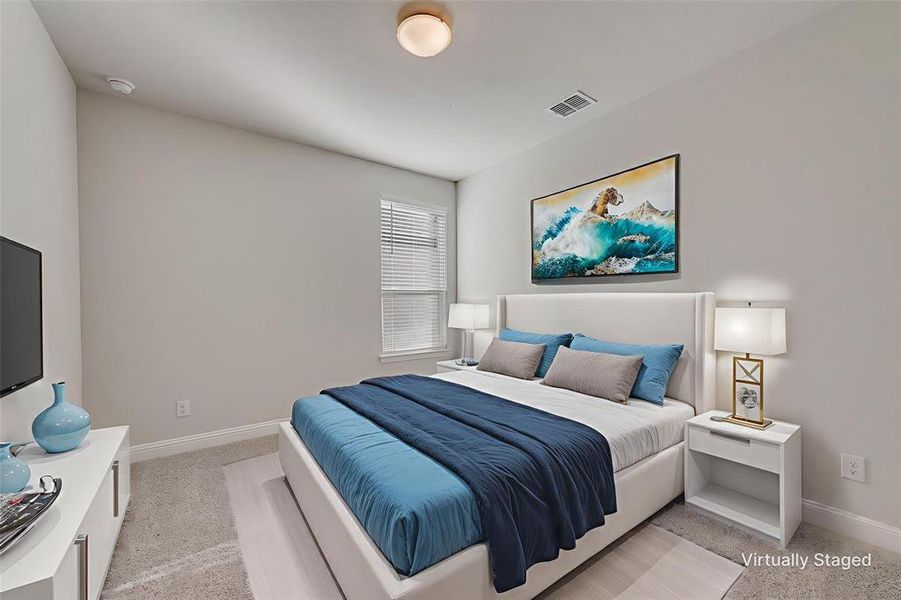 Furnished interior view inside a new home in AnaCapri, Anna (Image 15). Furnished interior view inside a new home in AnaCapri, Anna (Image 15).