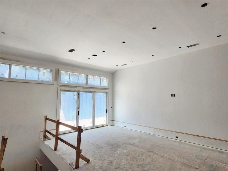 In-progress construction of a new home in , Alpharetta, GA (Image 6).