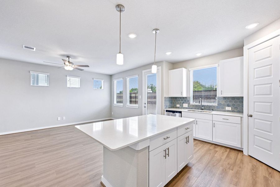 Photo is not of the actual home, but is an inspirational photo of builder’s model home and may depict options, furnishings, and/or decorator features that are not included