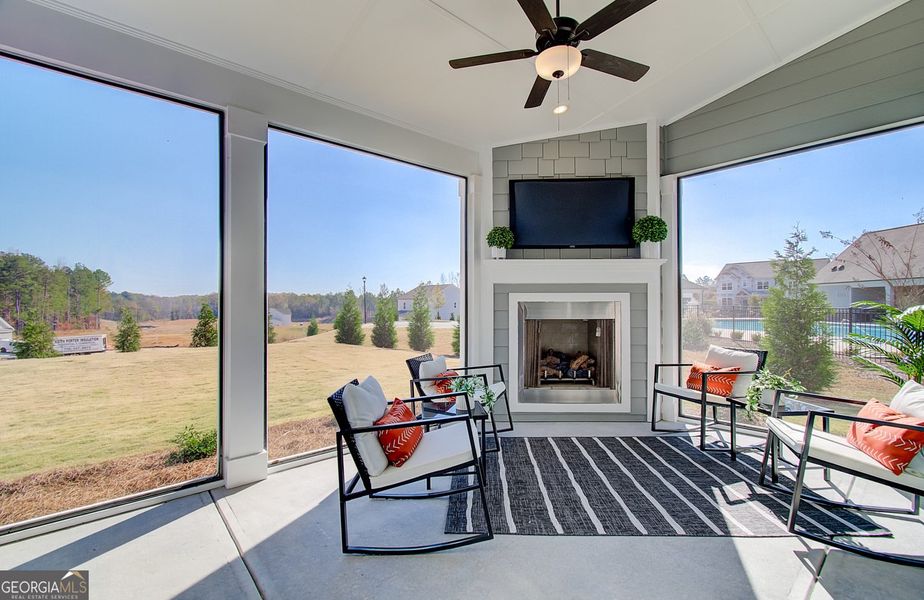 Furnished interior view inside a new home in Summerlin, Winder (Image 65). Furnished interior view inside a new home in Summerlin, Winder (Image 65).