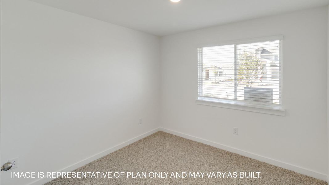 Spacious, unfurnished interior of a new home in Trails at Wildhorse, Austin (Image 10).
