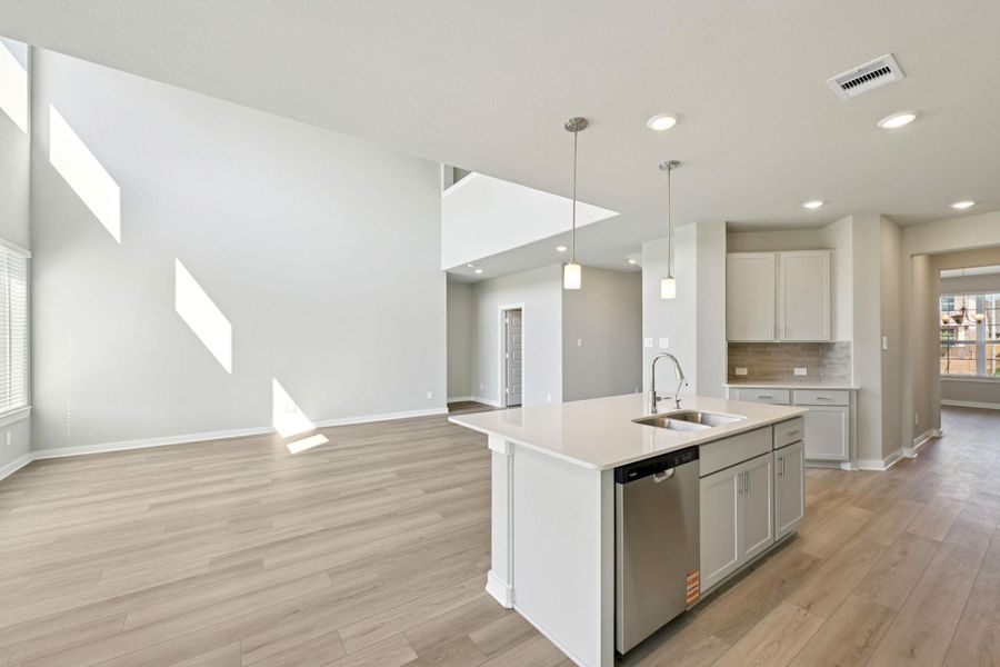 Photo is not of the actual home, but is an inspirational photo of builder’s model home and may depict options, furnishings, and/or decorator features that are not included