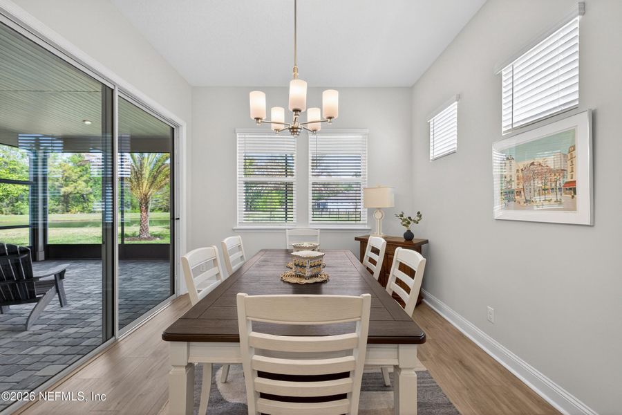 Furnished interior view inside a new home in RiverTown, St. Johns (Image 15).