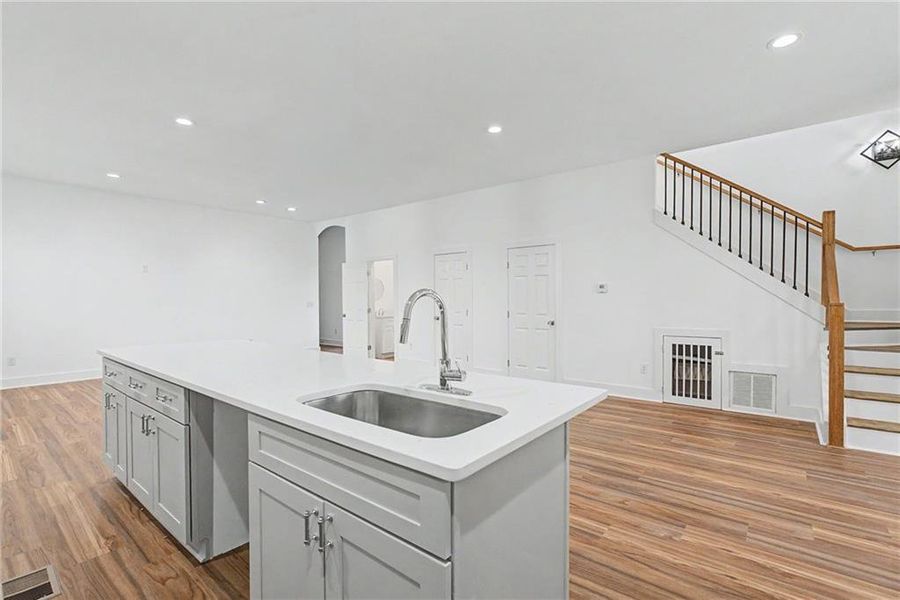 Furnished interior view inside a new home in , Atlanta (Image 13).