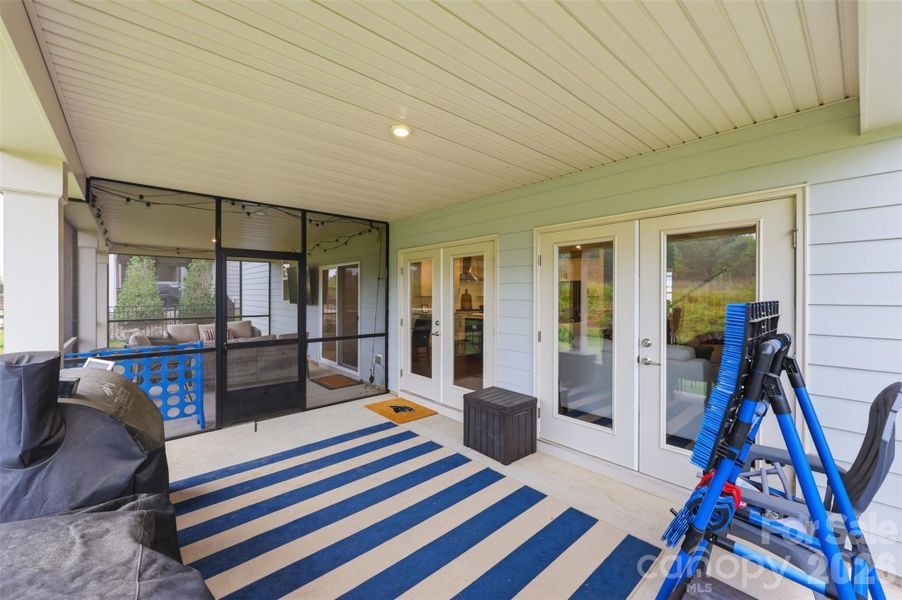 Exterior details and patio area of a home in Lakeside Glen, York (Image 26). Exterior details and patio area of a home in Lakeside Glen, York (Image 26).