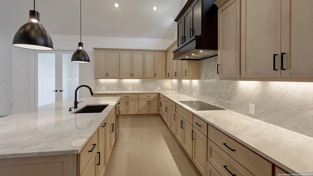 Furnished interior view inside a new home in Megan's Landing 1/2 Acre, Castroville (Image 9). Furnished interior view inside a new home in Megan's Landing 1/2 Acre, Castroville (Image 9).