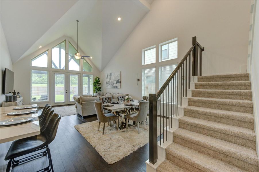 Furnished interior view inside a new home in Sienna 45', 50', Missouri City (Image 35).