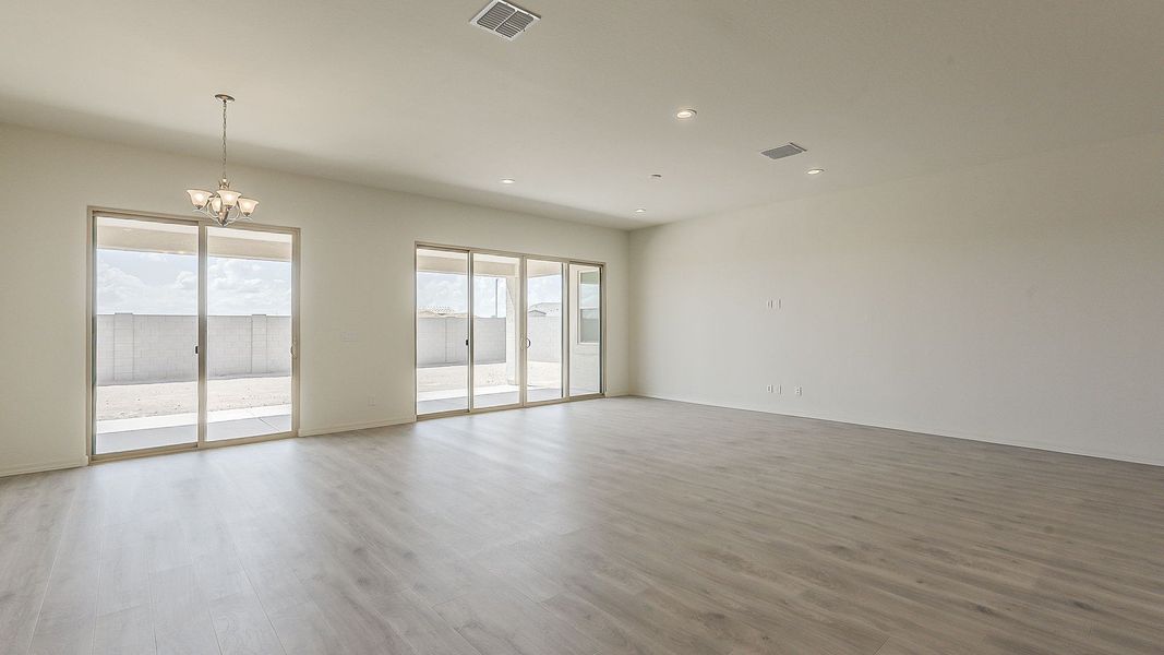 Furnished interior view inside a new home in Windrose, Waddell (Image 16).