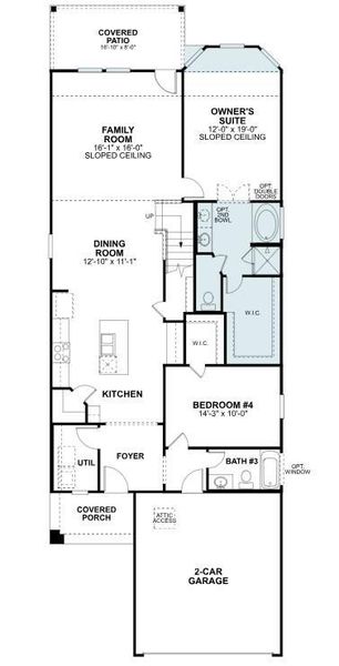 2D floor plan layout of this home in Lone Star Landing, Montgomery, TX (Image 3). 2D floor plan layout of this home in Lone Star Landing, Montgomery, TX (Image 3).