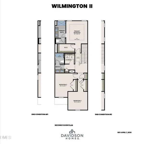 The Wilmington II A Exterior Floor Plan