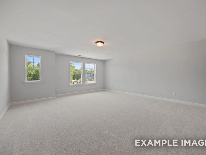 Spacious, unfurnished interior of a new home in Wendell Ridge, Wendell (Image 23).