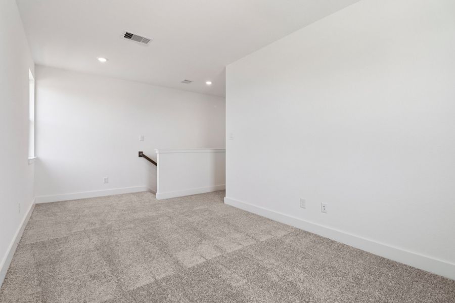 Spacious, unfurnished interior of a new home in The Canopies, Splendora (Image 6).