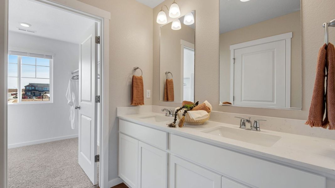 Furnished interior view inside a new home in Sky Ranch, Watkins (Image 23).