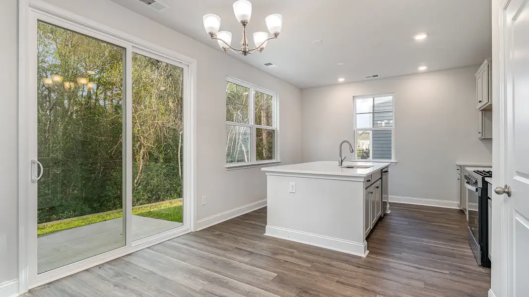 Furnished interior view inside a new home in The Preserve at Shaftesbury Glen, Conway (Image 5).