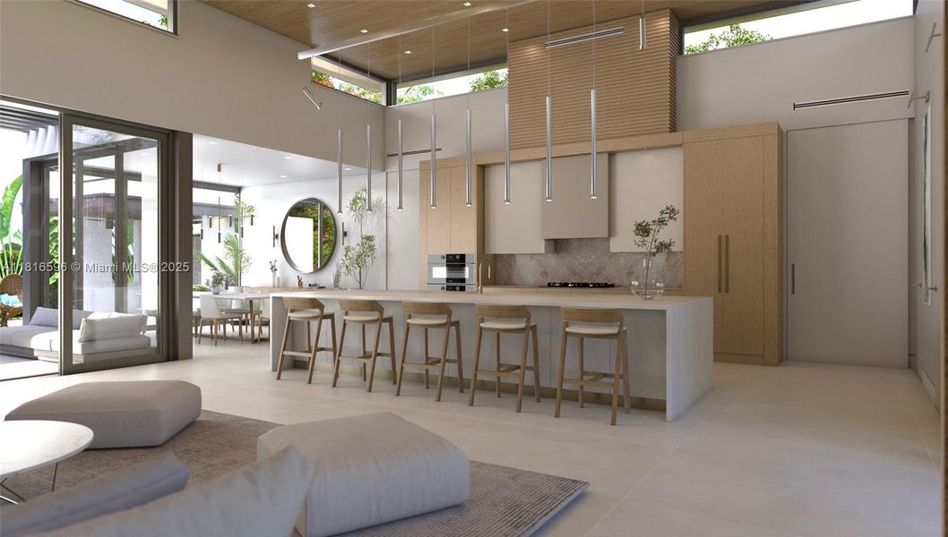 Furnished interior view inside a new home in , Pinecrest (Image 11).