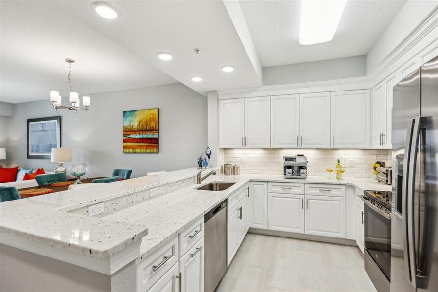 Furnished interior view inside a new home in , New Smyrna Beach (Image 9).