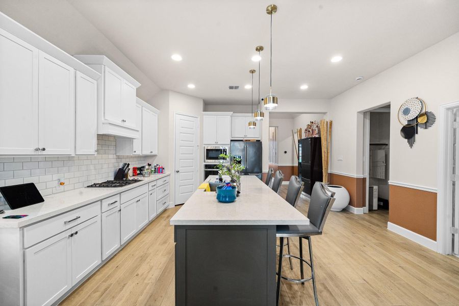 Furnished interior view inside a new home in Marvida, Cypress (Image 7).