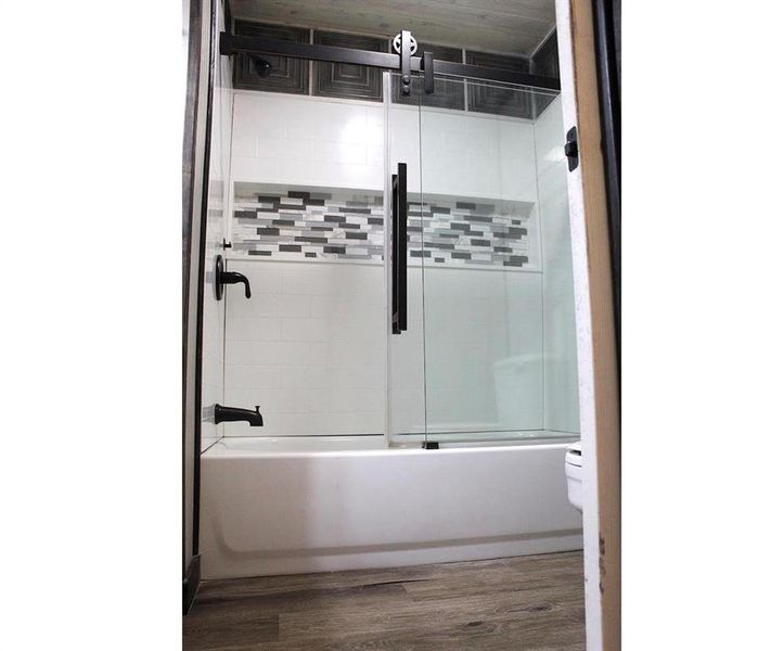 Close-up of interior finishes inside a home in , Whitney (Image 3).