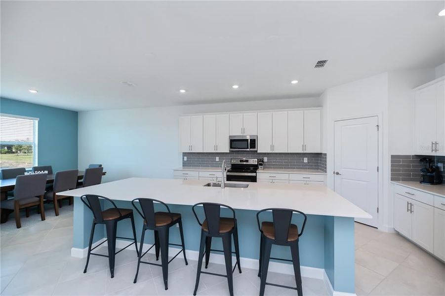 Furnished interior view inside a new home in , Englewood (Image 7).