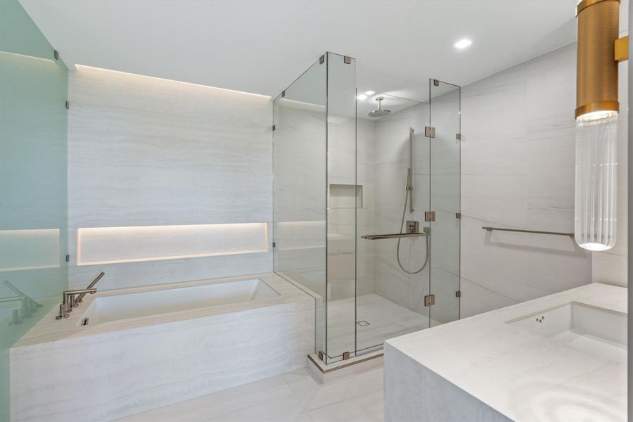 Furnished interior view inside a new home in Casamar, Pompano Beach (Image 13).