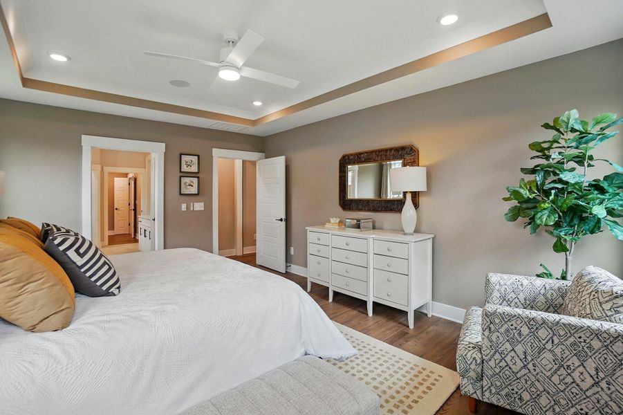 Furnished interior view inside a new home in Heritage - 55+ Community, Indian Trail (Image 26).