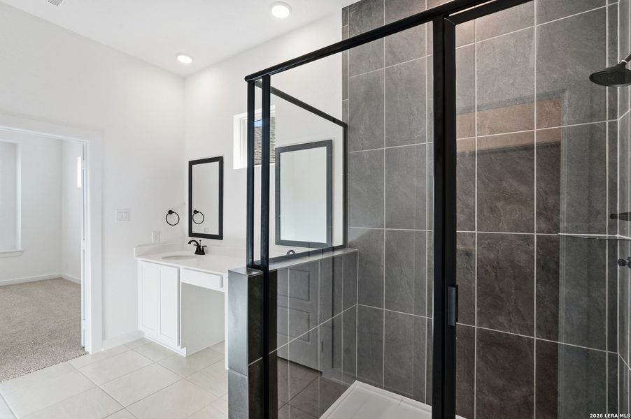 Furnished interior view inside a new home in The Crossvine, Schertz (Image 10).