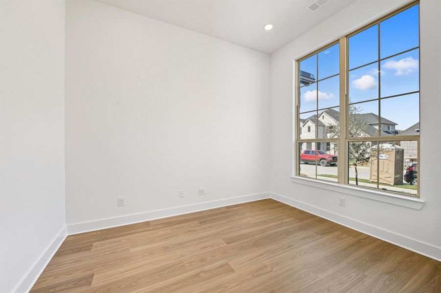 Spacious, unfurnished interior of a new home in Wildflower Ranch: Artisan Series - 60ft. lots, Dish (Image 19). Spacious, unfurnished interior of a new home in Wildflower Ranch: Artisan Series - 60ft. lots, Dish (Image 19).